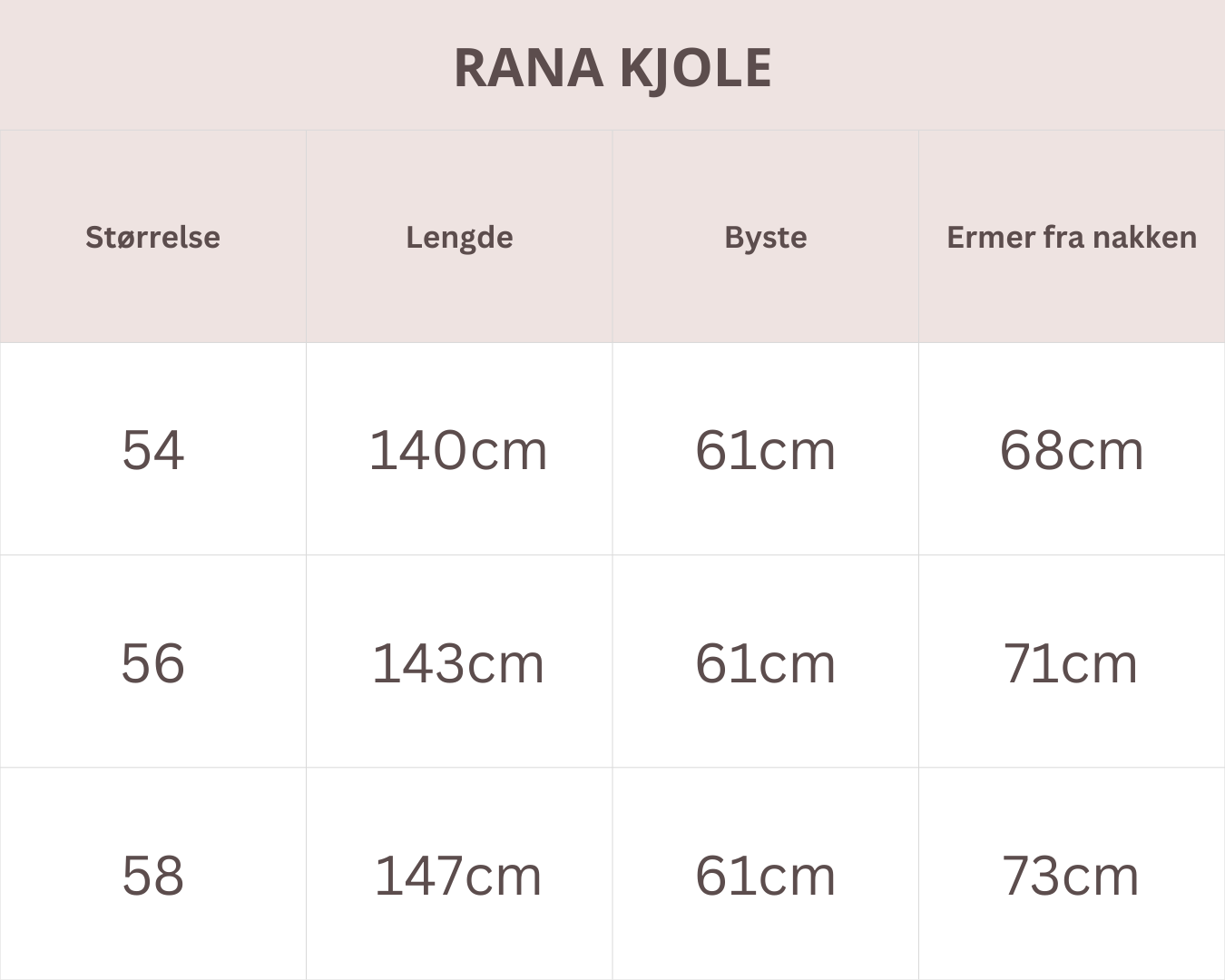 Blå linkjole med rette ermer og justerbar knyting